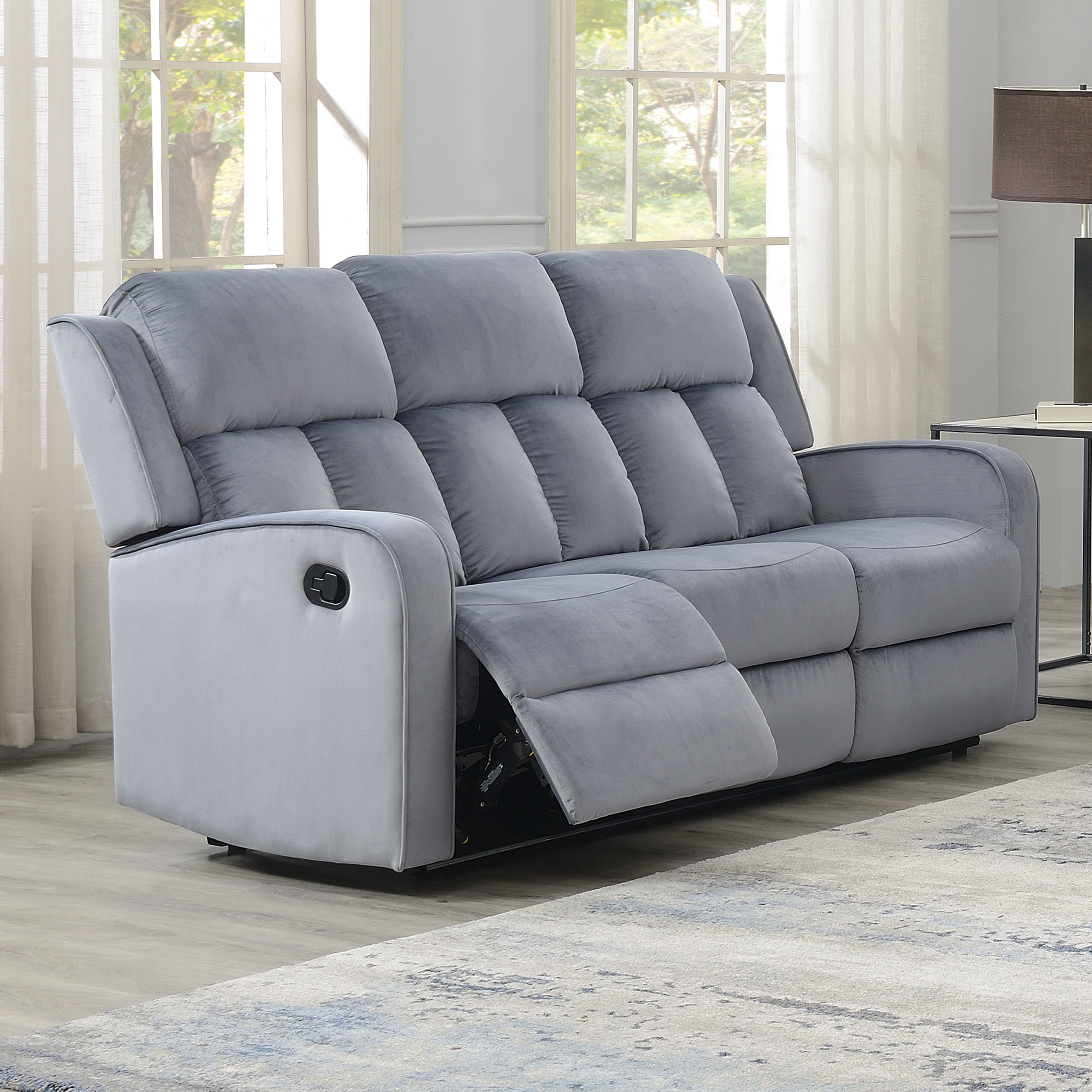 Latitude Run 72 Square Arm Reclining Sofa Reviews Wayfair